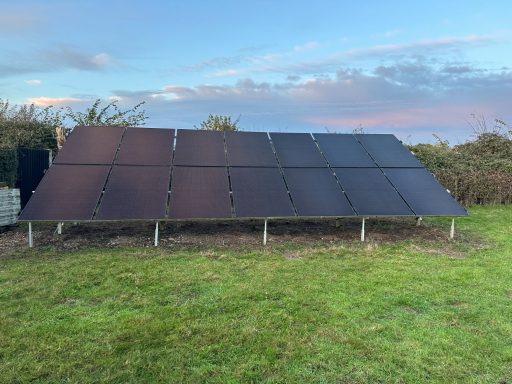 Off Grid Solar Panel Installation